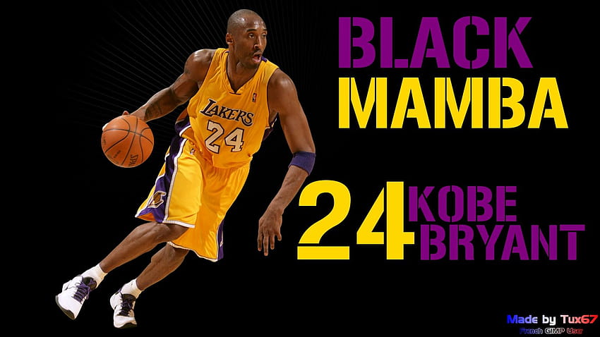 Kobe Bryant Black Mamba High Quality, mamba out HD wallpaper