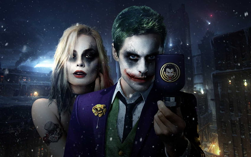 Harley Quinn i Joker Pełne iPhone'a ~ Waraqh, Harley i Joker Tapeta HD