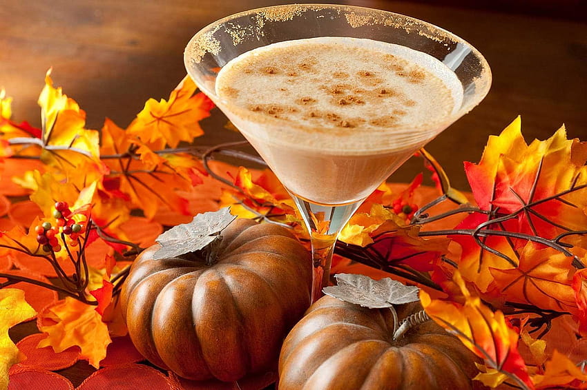 Pumpkin Pie Martini : : High, thanksgiving pie HD wallpaper