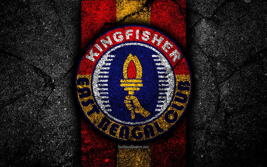 East Bengal FC, emblema, eu papel de parede HD