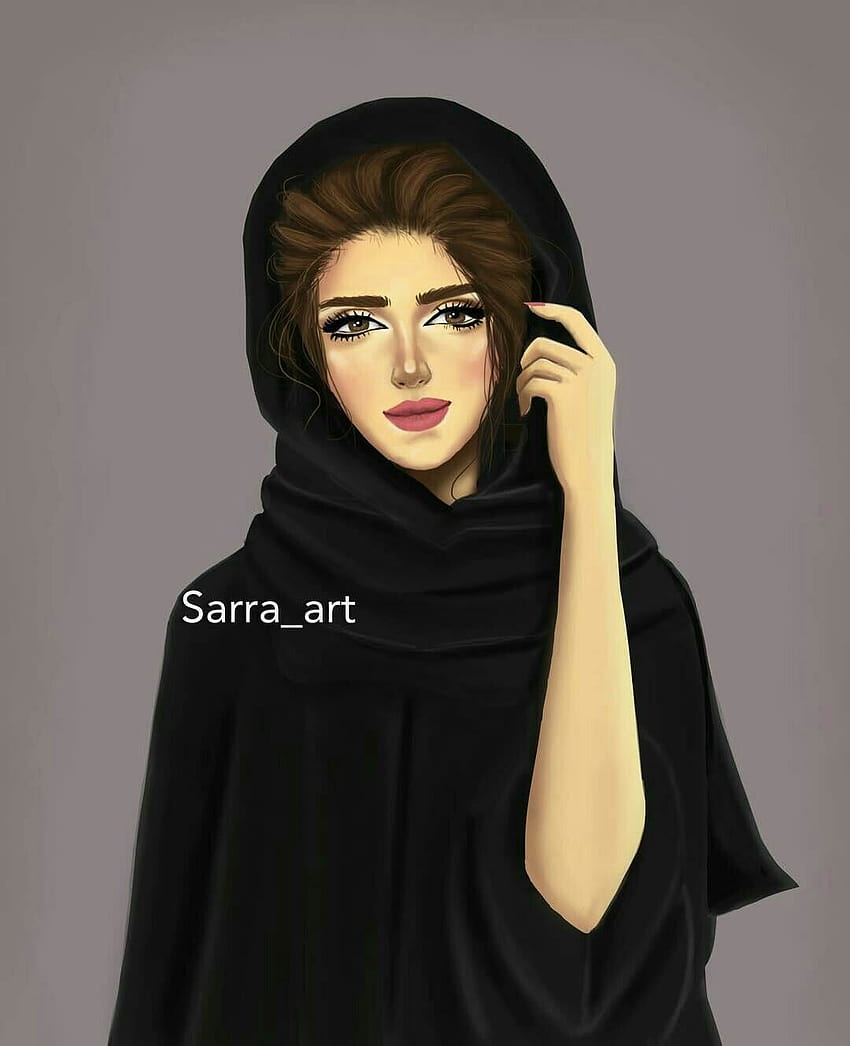 Arabic pics , islamic girls drawing anime HD phone wallpaper | Pxfuel