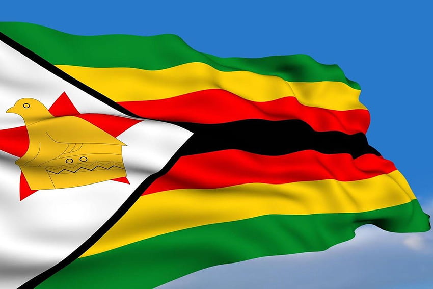Bandera de Zimbabue fondo de pantalla