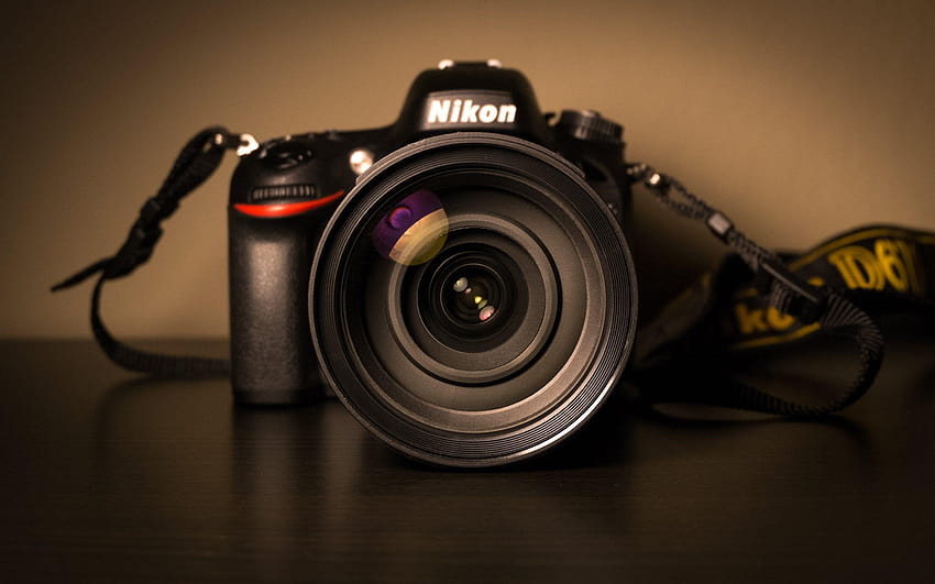 Nikon DSLR Camera · Tła Telefon Tapeta HD