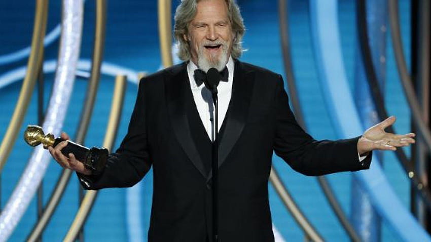 Golden Globes 2019: Jeff Bridges' speech for Cecil B. DeMille award, 76th golden globe awards HD wallpaper