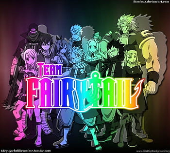 Fairy Tail Dragon Slayers digital wallpaper #Anime Fairy Tail Cobra (Fairy  Tail) Gajeel Redfox Laxus Dreya…