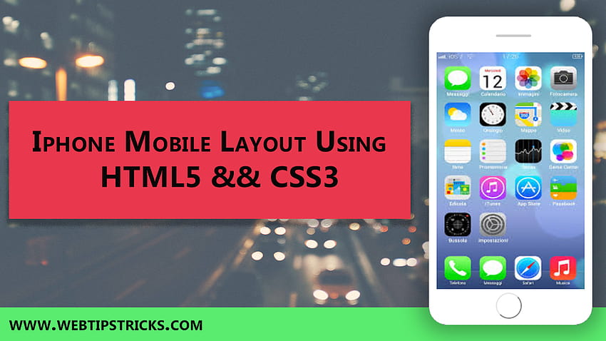 html-css-create-iphone-mobile-layout-hd-wallpaper-pxfuel