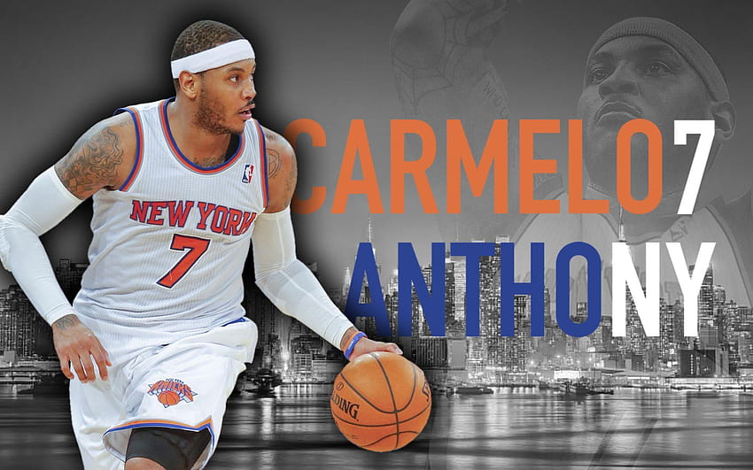 Carmelo Anthony New York Knicks Backgrounds HD wallpaper