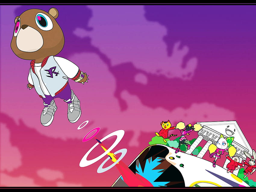 4 Wisuda Kanye West, komputer kelulusan kanye Wallpaper HD