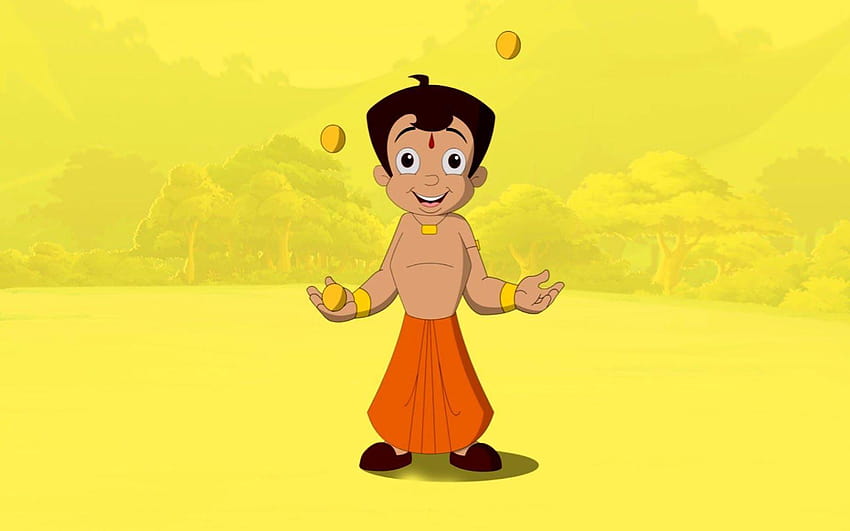 Chota Bheem Run, chota bheem, cartoon, animation, cute, HD phone wallpaper  | Peakpx