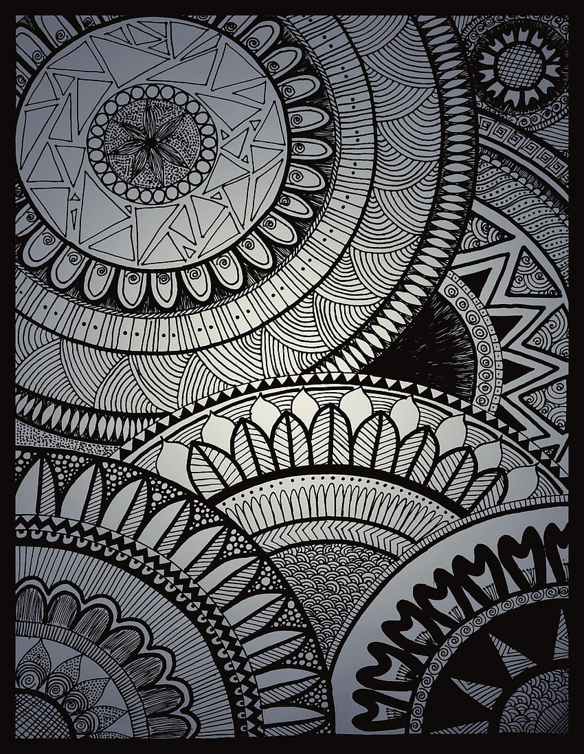 Mandala Art [3181x4103] : r/Amoledbackgrounds, iphone 12 black mandala HD phone wallpaper