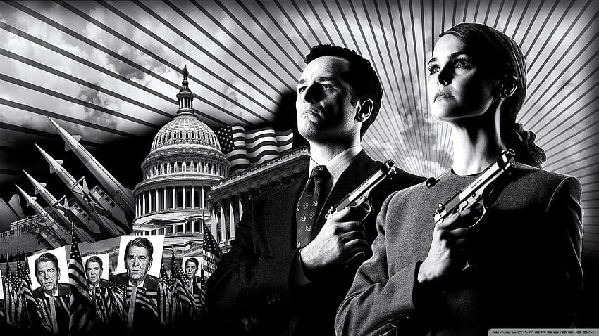 The Americans and Backgrounds, pit tv шоуто HD тапет