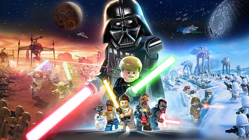 Kup LEGO® Star Wars™: Saga Skywalkerów, saga gwiezdnych wojen Tapeta HD