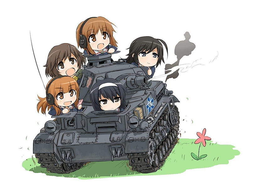402 Girls und Panzer HD wallpaper