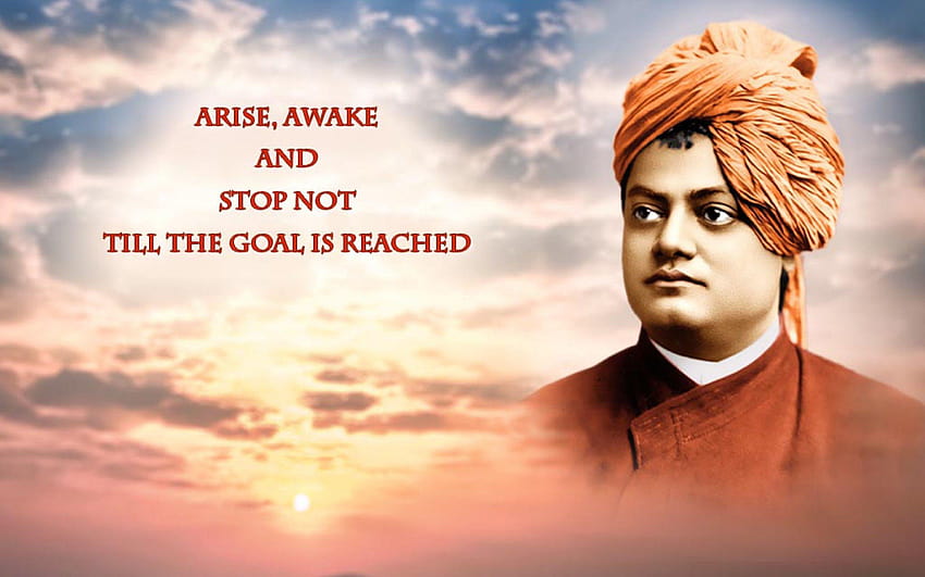 Swami Vivekananda Life Quotes backgrounds and, 3d of vivekananda best quotations HD wallpaper