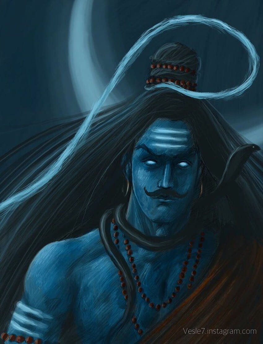 Lord shiva the destroyer, anime lord shiva HD phone wallpaper | Pxfuel