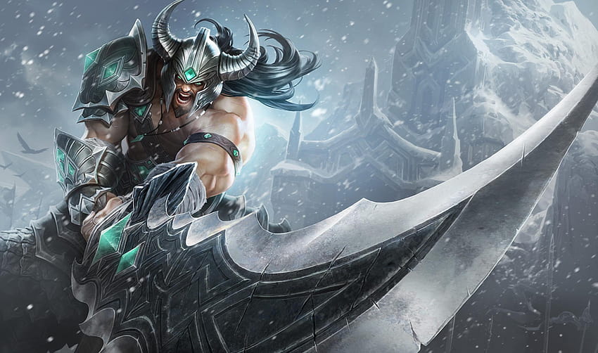 liga de leyendas dibujo tryndamere