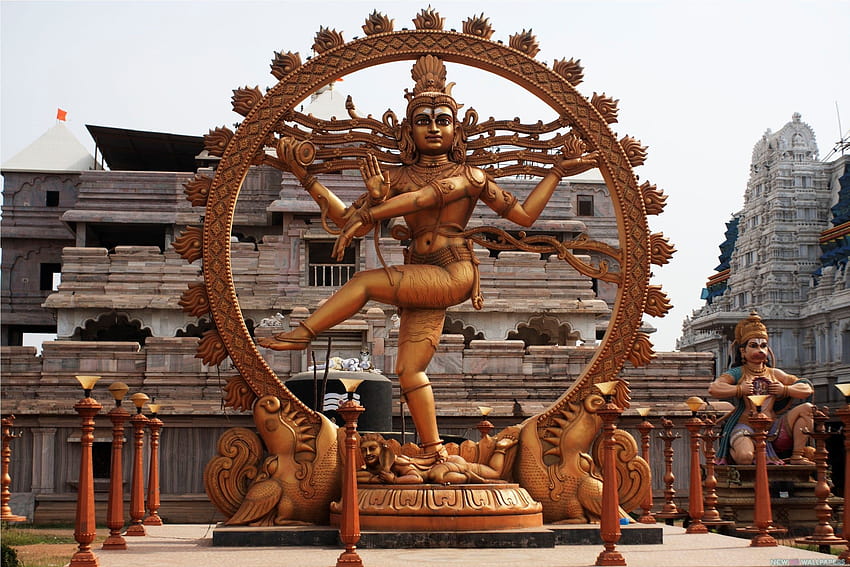 Lord Shiva Natraj Nataraja ou Nataraj, a forma dançante do Senhor papel de parede HD