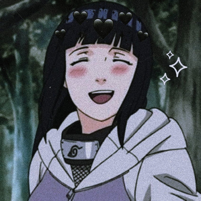 Animes edits, hinata hyuga icons HD phone wallpaper