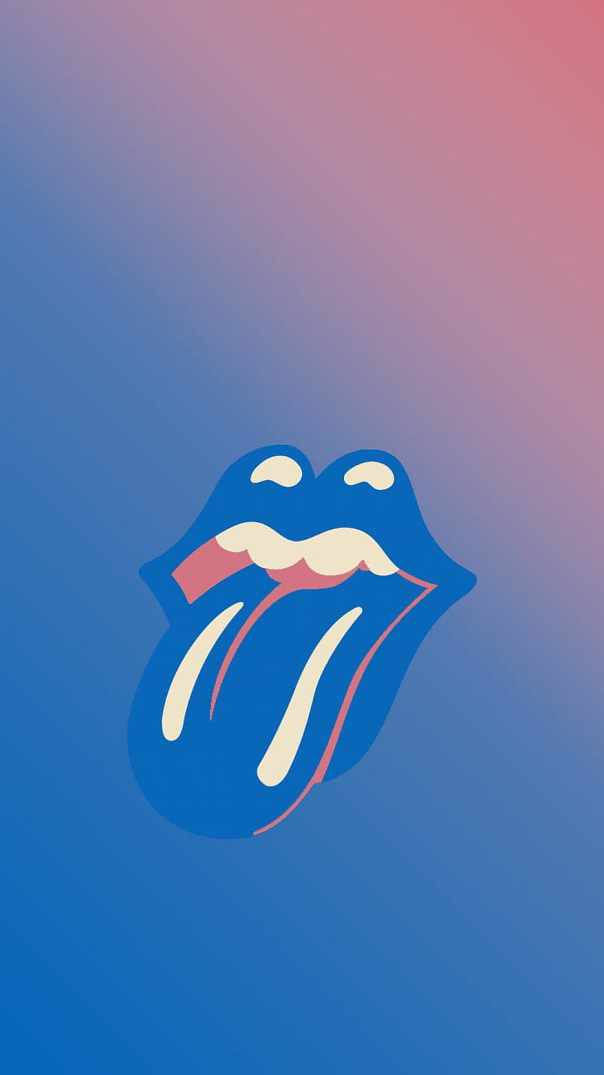 0 Blue and Lonesome, logo Rolling Stones Fond d'écran de téléphone HD
