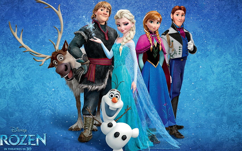 2560x1600 Beku, Elsa, Anna, Olaf, Kristoff, Animasi, elsa dan anna beku Wallpaper HD