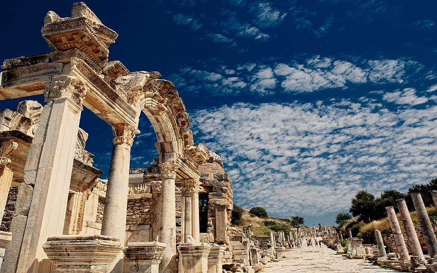 Ephesus HD wallpaper
