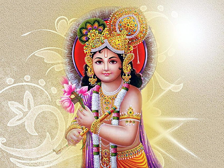 Lord Shri Krishna Beautiful - Dernier festival, sree krishna baby beautiful 3d Fond d'écran HD