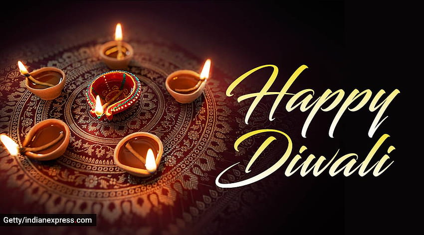 Happy Diwali 2020: Deepavali Wishes, Status, Cytaty, Messages, , GIF Pics, Stickers, Card Tapeta HD
