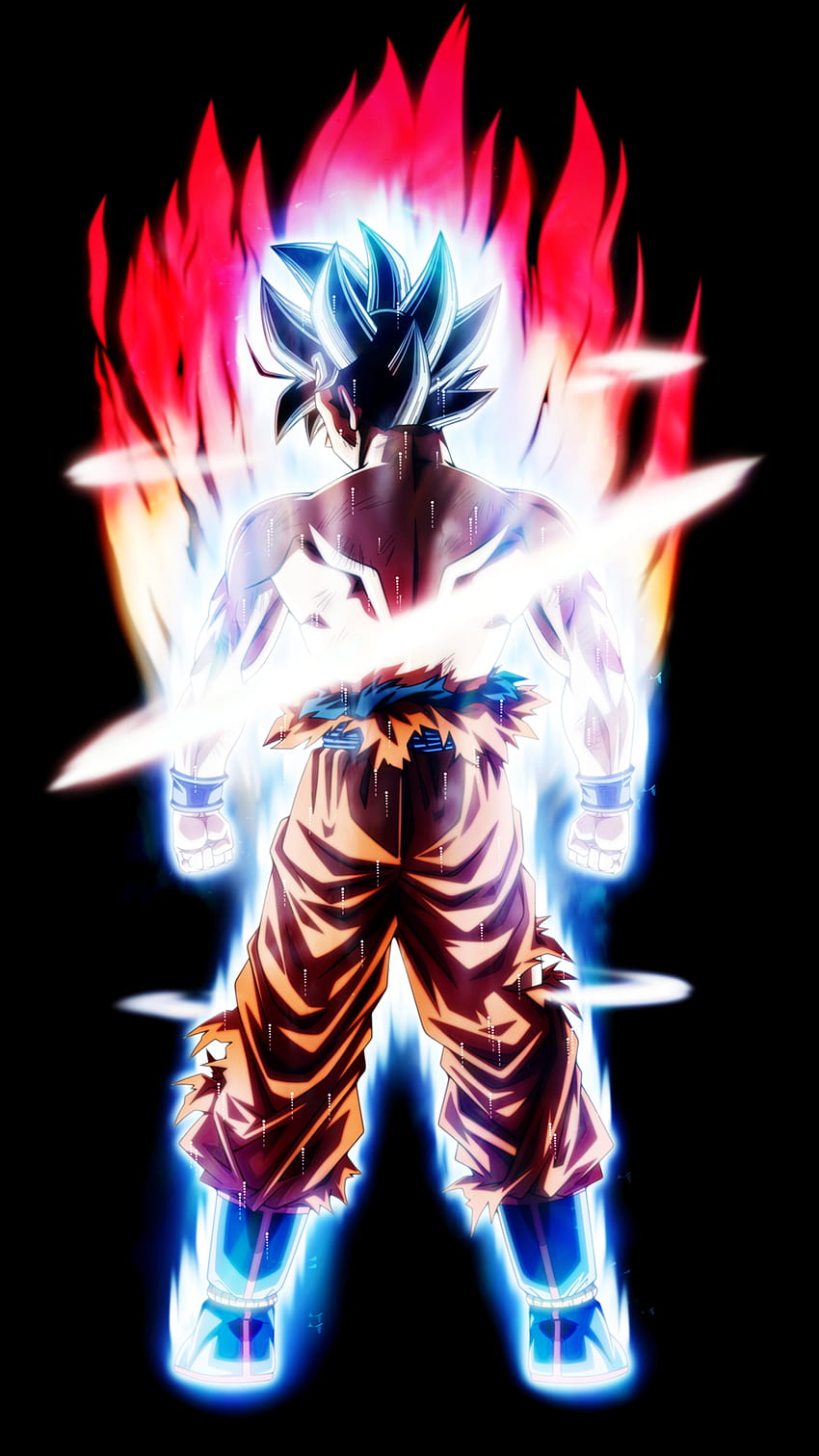 Goku Ultra Instinct Gif posted by Christopher Tremblay, goku amoled HD phone wallpaper