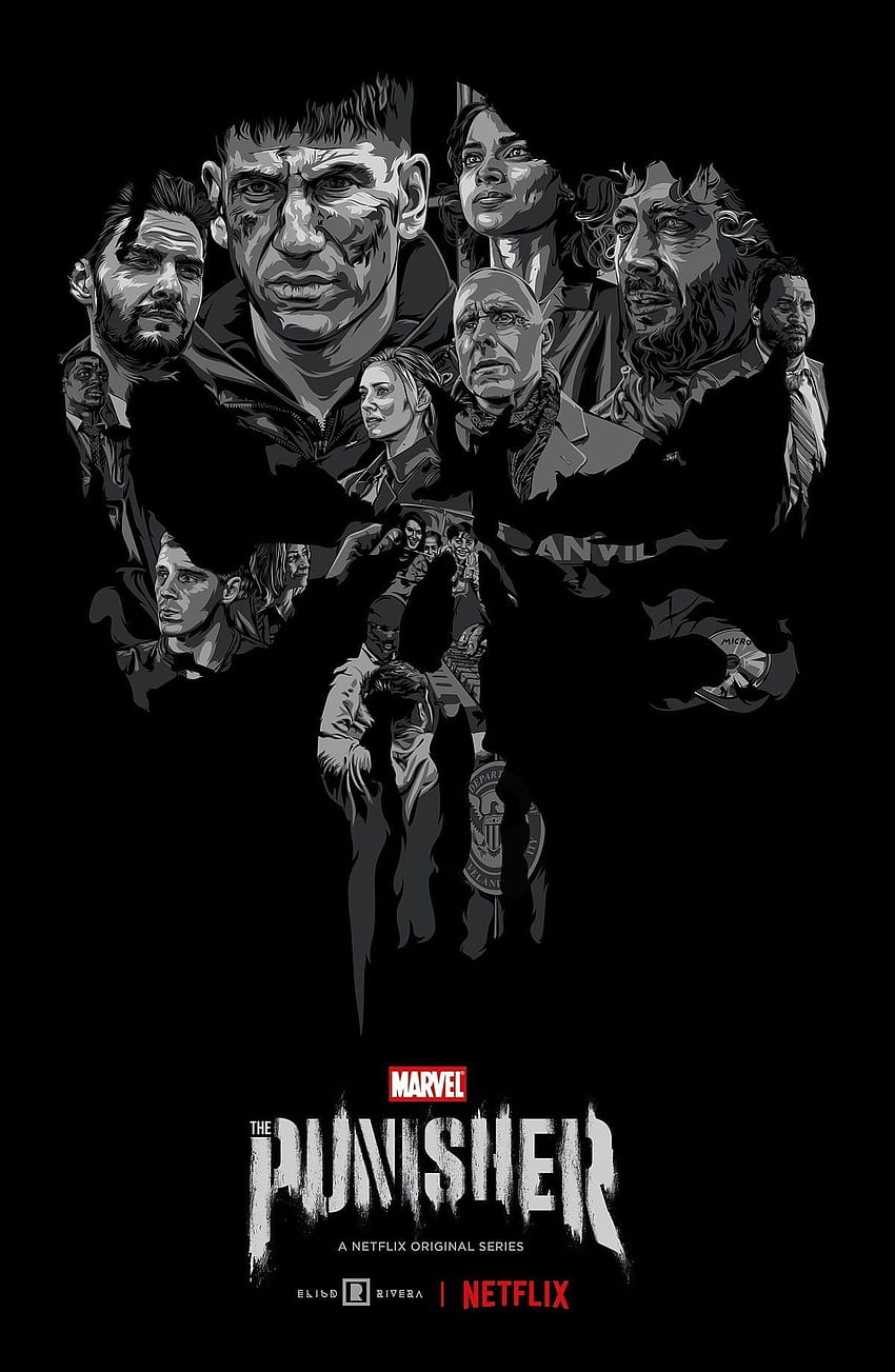 Nicholas Cross on 2020, Marvel Punisher Art 2020 HD 전화 배경 화면