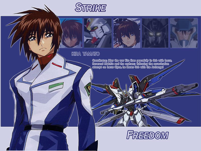 Mobile Suit Gundam SEED Destiny : Kira Yamato Fond d'écran HD