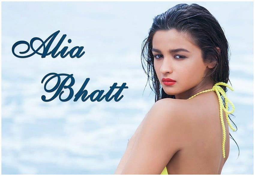Actrice mignonne Alia Bhatt Fond d'écran HD