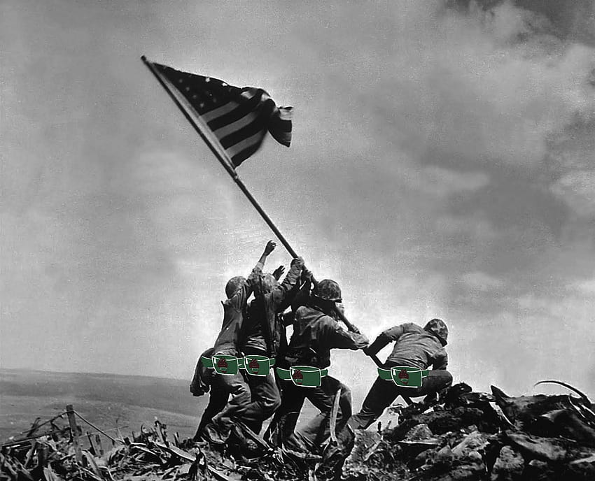 Best 5 Raising the Flag On Iwo Jima on Hip, raise us flag HD wallpaper