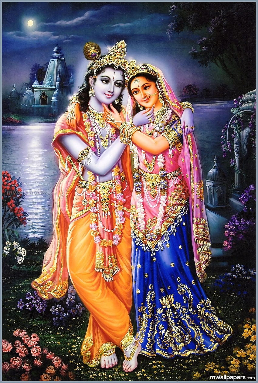 radha krishna pinturas fondos de escritorio