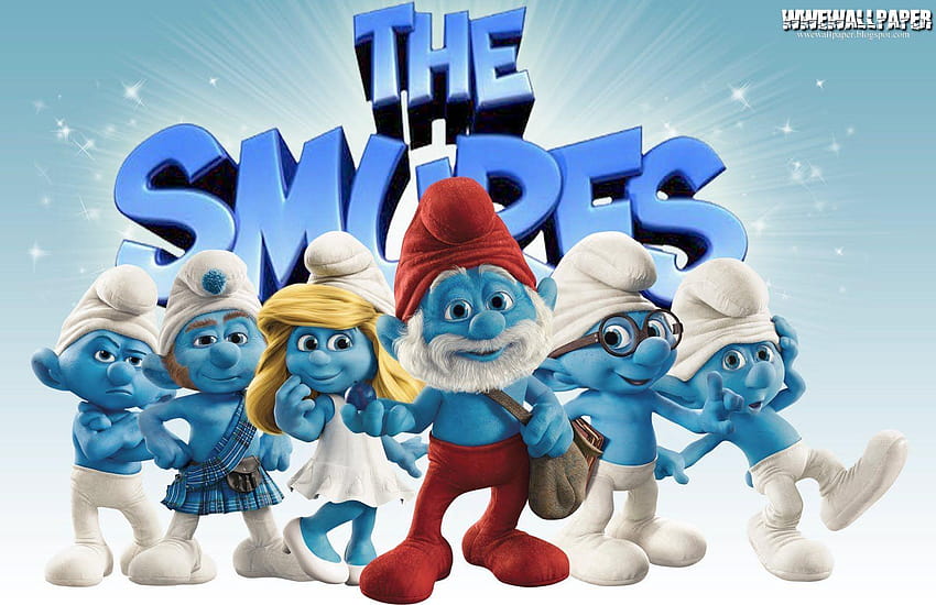 The Smurfs HD wallpaper