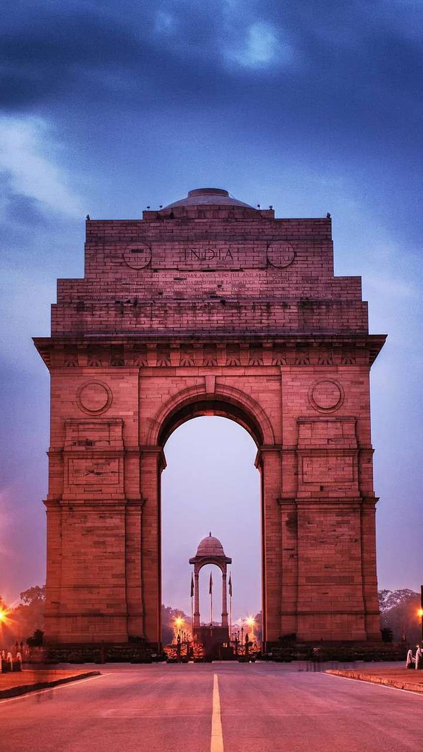 India Gate iPhone, iPhone des villes indiennes Fond d'écran de téléphone HD