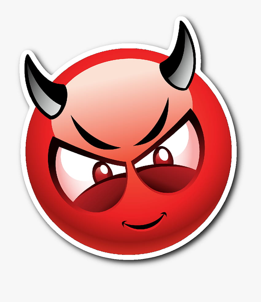 Emoji Clipart Şeytan, şeytan emojisi HD telefon duvar kağıdı