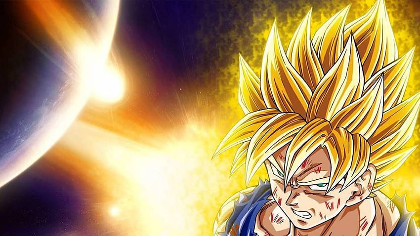 Dbz Goku , Backgrounds, kid goku super saiyan HD wallpaper