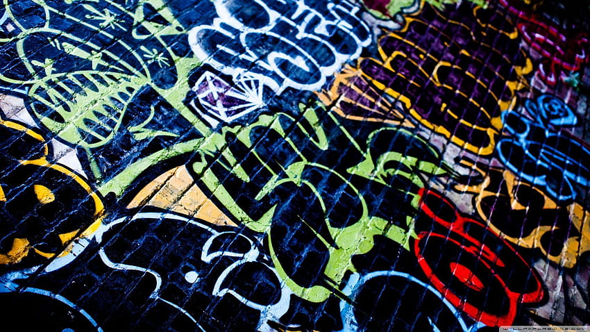 hip hop graffiti background HD wallpaper