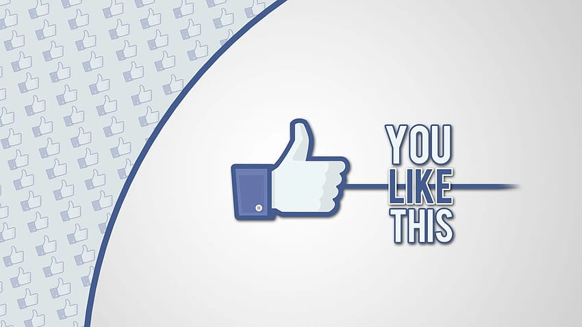 You Like This On Facebook, facebook like HD wallpaper