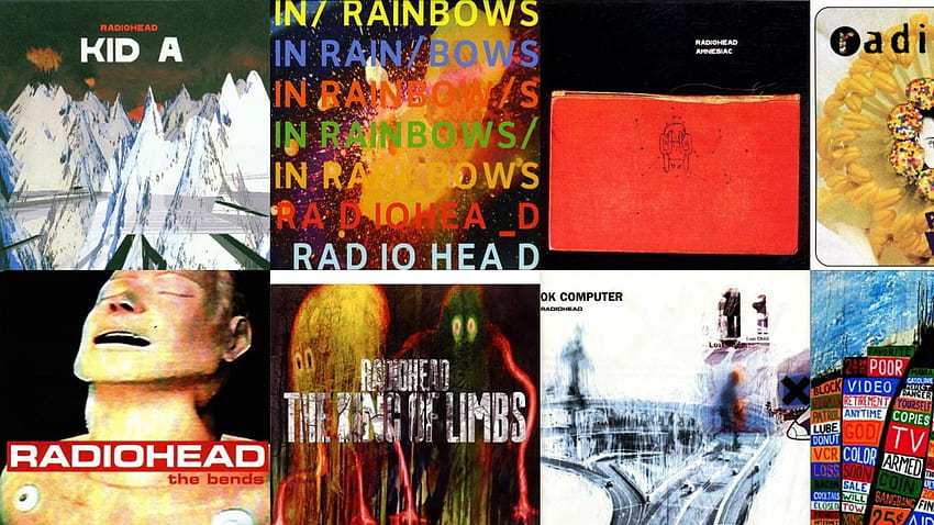 Radiohead Kid In Rainbows Amnesiac Pablo Honey Bends « Tiled, amnesiac radiohead  HD wallpaper | Pxfuel