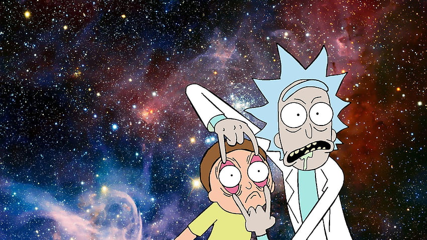 Rick and store morty pc wallpaper