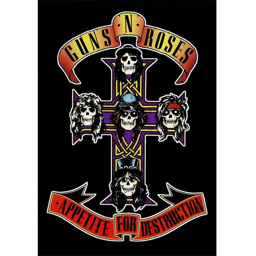 Guns N Roses ความกระหายในการทำลายล้าง วอลล์เปเปอร์โทรศัพท์ HD