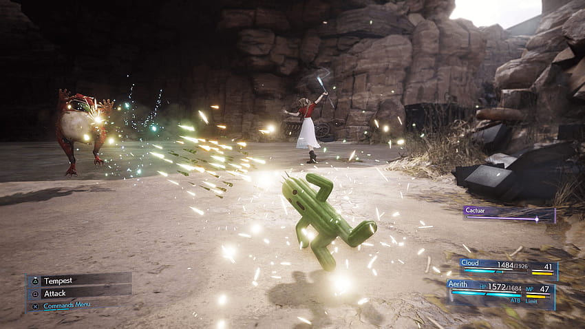 Final Fantasy VII Remake Item Pack releases for on June 10th alongside Intergrade, includes summon materia for Chocobo Chick, Cactuar and Carbuncle HD wallpaper