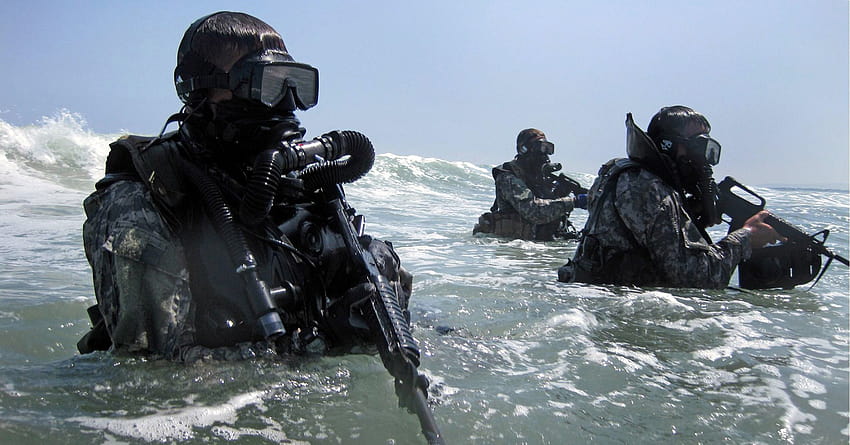 : ทะเล น้ำ ทหาร โบเก้ กองทัพ นาวิกโยธิน อุปกรณ์ป้องกันส่วนบุคคล การลาดตระเวน ทหารราบ กองทหารอาสาสมัคร อุปกรณ์ดำน้ำ ชุดแห้ง พื้นหลังบทคัดย่อ เย็น ผลไม้ คุณสูง ชุดทหาร วอลล์เปเปอร์ HD
