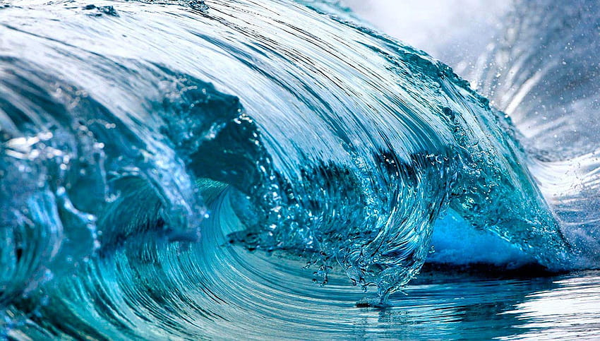 Wellen, Natur, Meer, Wasser, Wassertropfen / und Ozeanwassertröpfchen HD-Hintergrundbild