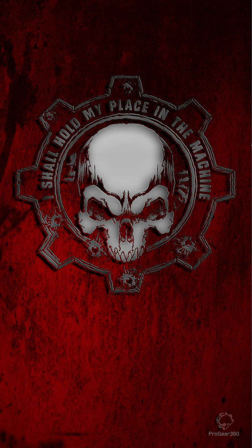 Gears of War iPhone, gears of war logo HD phone wallpaper