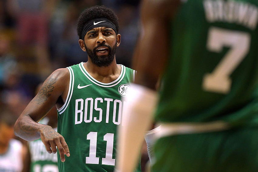 Celtics Practice Report: Kyrie Irving discusses his announcement, kyrie irving 2019 HD wallpaper