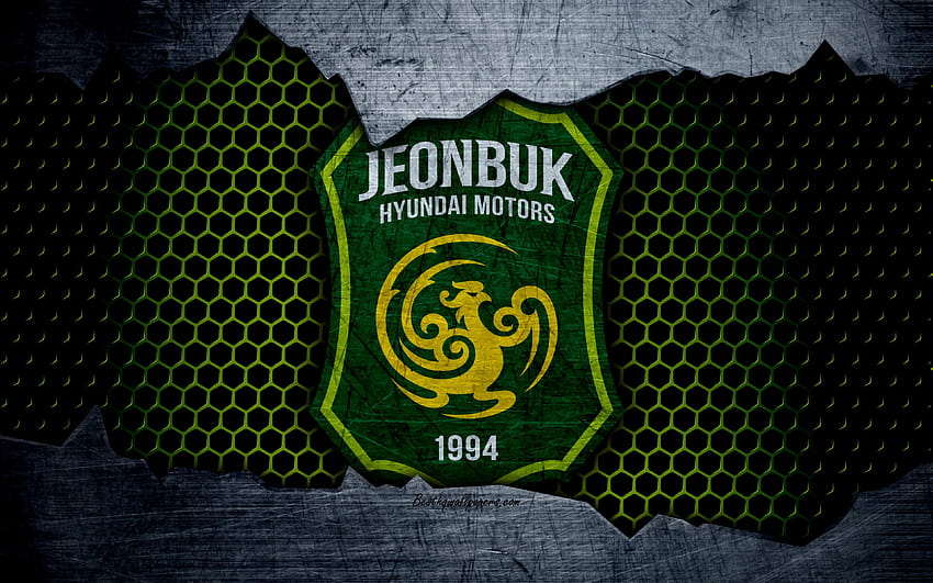 Jeonbuk Hyundai Motors, logo, K, jeonbuk hyundai motors fc HD wallpaper