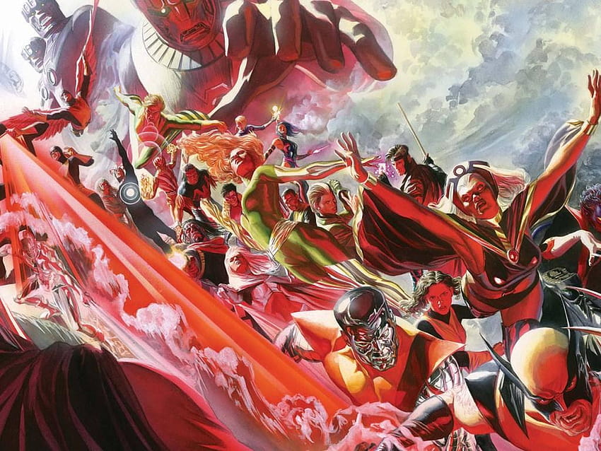 Alex Ross, Art, Marvel, Superhero, X, alex ross batman HD wallpaper