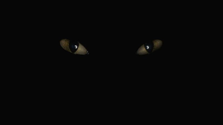 Przerażające oczy ciemne, ciemne oczy Tapeta HD